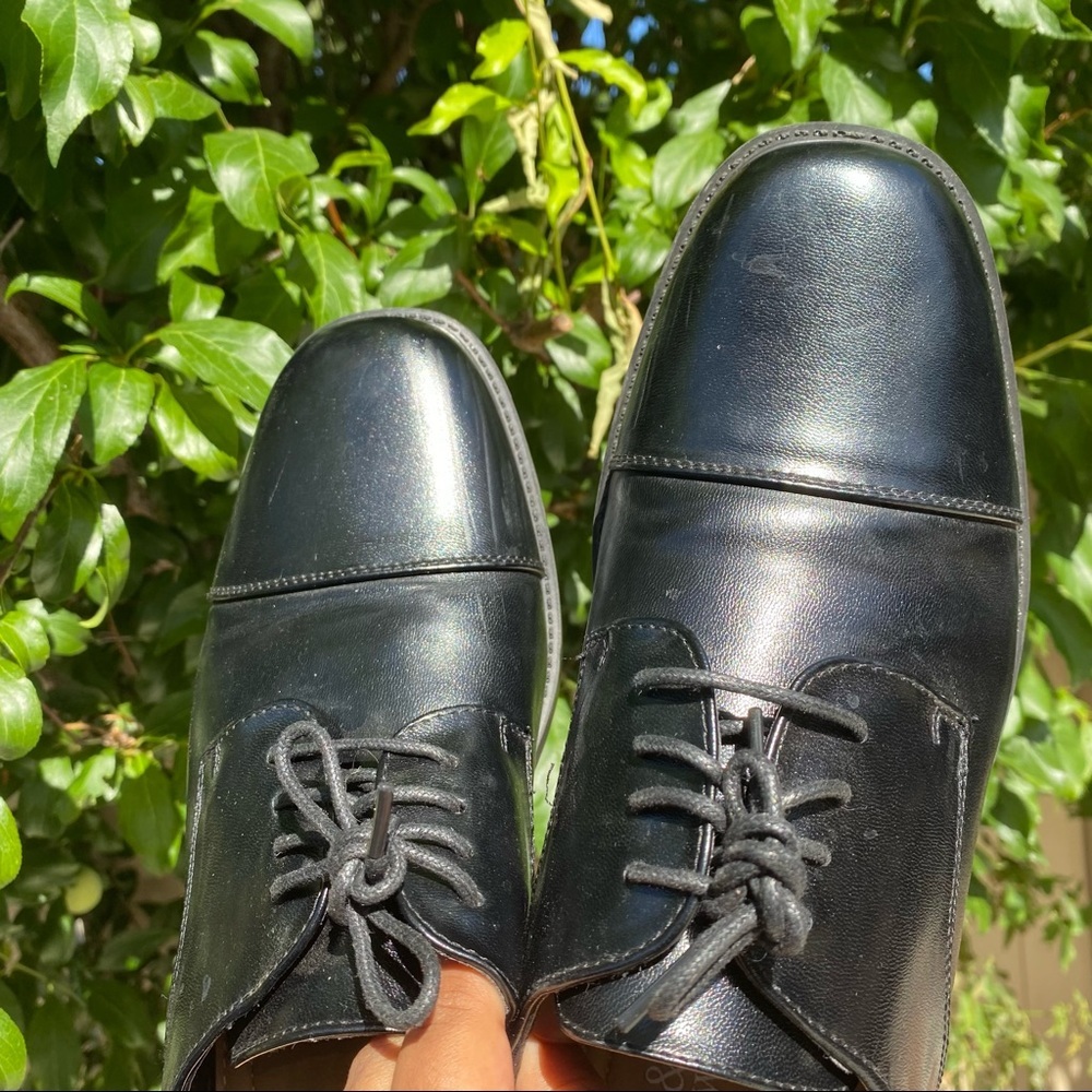 Mens black dress shoes - Picture 11 of 15
